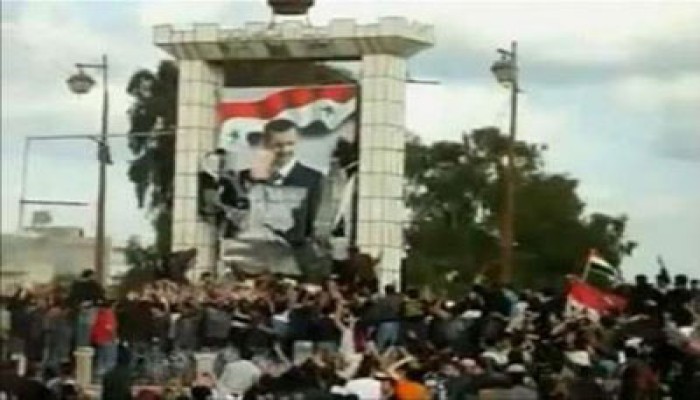 جمعة غضب سورية تحت شعار "فك حصار درعا"