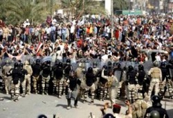 العراق.. مظاهرات حاشدة بجمعة رحيل الاحتلال والمالكي