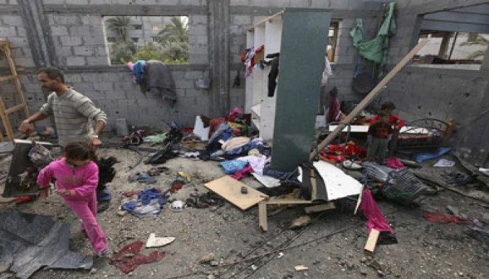 4 غارات صهيونية على قطاع غزة