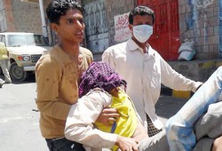 مقتل وإصابة المئات في مجزرة جديدة باليمن