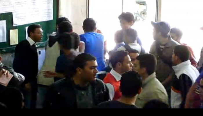 اعتصام في "تجارة عين شمس" ضد بلطجة الاتحاد المعين