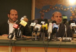 وفد حماس يلتقي وزير الخارجية المصري