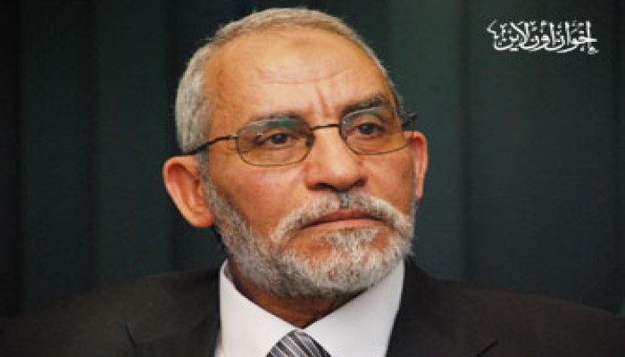 المرشد العام يدلي بأقواله في بلاغ سرقة منزله