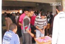 إقبال كبير على انتخابات الطلاب بهندسة منوف