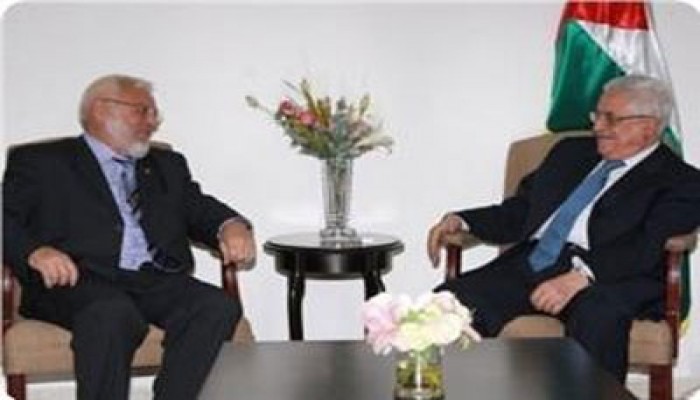 رئيس "التشريعي الفلسطيني" يلتقي عباس بالضفة