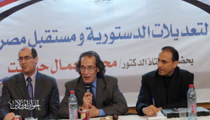 د. حشمت: التعديلات عبور إلى الدستور الجديد
