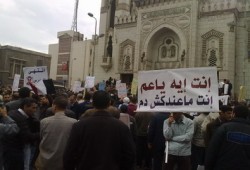 اعتصام مفتوح للمثقفين والفنانين أمام "الأعلى للثقافة"