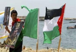 قافلة "قدس 5" الليبية تدخل قطاع غزة