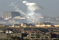 شهيدان في غزة بعد قصف صهيوني