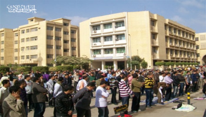 مؤتمر صحفي يفضح إرهاب جامعة الزقازيق ضد الطلاب