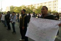 لليوم الثالث.. تواصل اعتصام طلاب جامعة الزقازيق