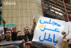 توابع برلمان التزوير تشتعل في "وطني دمياط"