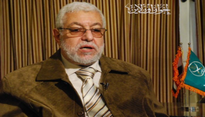 الأمين العام للإخوان المسلمين: ليس لنا نائب في مجلس الشعب