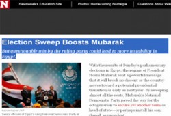 نيوزويك: "الوطني" يهدد استقرار مصر