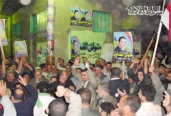 ميت ناجي تبايع متولي الشناوي مرشح الإخوان