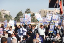 "مدينة نصر ومصر الجديدة" تواصل تأييدها لمرشحي الإخوان