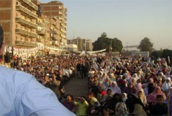 إيتاي البارود تهتف لمرشح الإخوان سعد أبو طالب