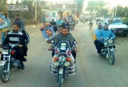 مسيرتا "موتوسيكلات" و"دراجات" لتأييد حمدي إسماعيل