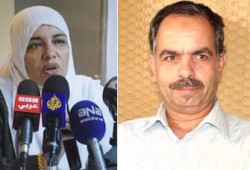 عزة الجرف: اعتقال زوجي يفضح التزوير المبكر للانتخابات