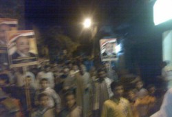 عنف أمني ضد مسيرة للشرقاوي واختطاف 7!!