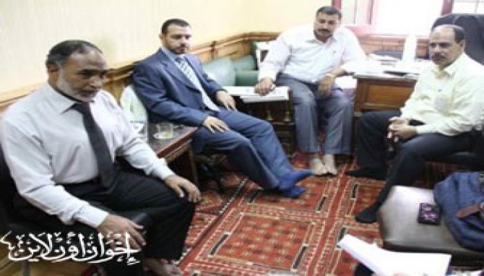 أمن مجلس الشعب يحاول إنهاء اعتصام النواب بالقوة