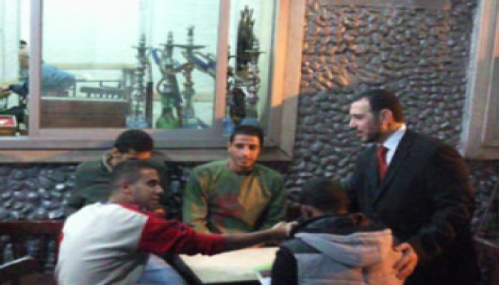 "الكبش" و"طولون" تستقبلان عادل حامد بالزغاريد