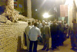 استقبال حافل لشابون في قرية "أبو رجوان"