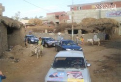 مسيرة سيارات لمصباح تجوب كفر الشيخ