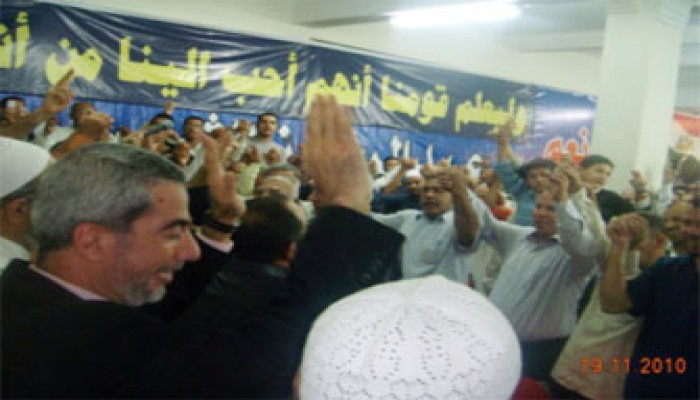 الشوربجي يجتمع بعائلات العريش والمنافسين له