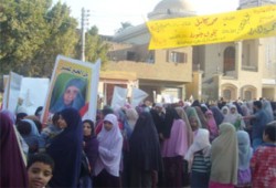 أهالي "العجميين" يعلنون تأييدهم لمرشحة الإخوان بالفيوم