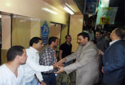 الأزهري يواصل اجتماعاته بعائلات الطالبية