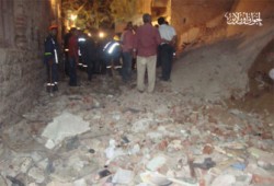 مصرع 2 و20 مفقودًا في انهيار عقار بحدائق القبة