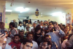 منع مؤتمر انتخابي للبلتاجي بالقوة واحتشاد الآلاف أمام مقره بشبرا