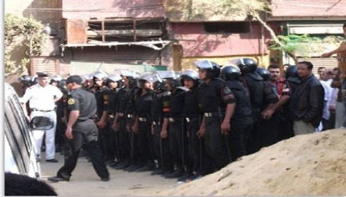 تفريق مسيرة لحازم فاروق في دائرة الساحل