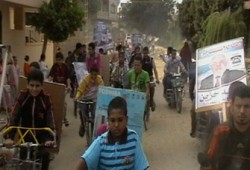 مسيرة "موتوسيكلات" بقرى أبو حماد دعمًا لحزين