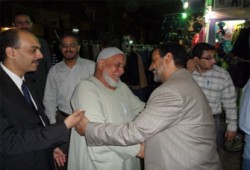 مرشح الهرم يواصل جولاته الانتخابية الناجحة