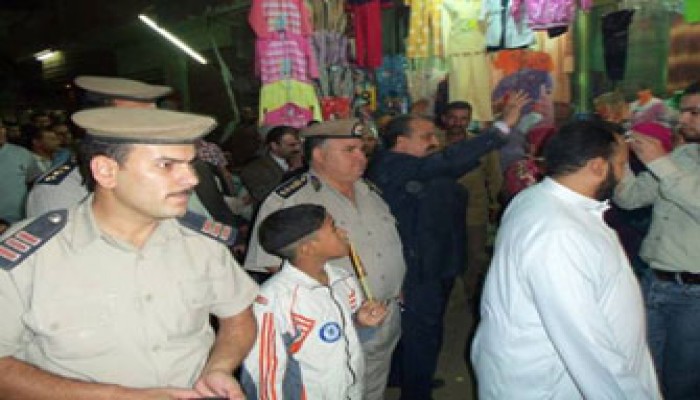 جولتان للبلتاجي لتهنئة أهالي شبرا بالعيد