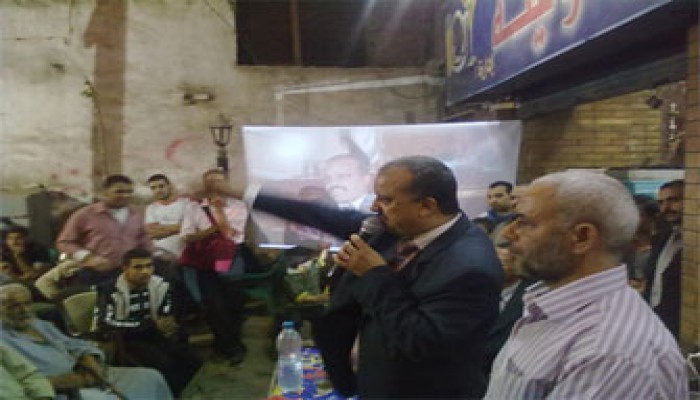 اعتداء أمني على مقهى بعد لقاء جماهيري للبلتاجي