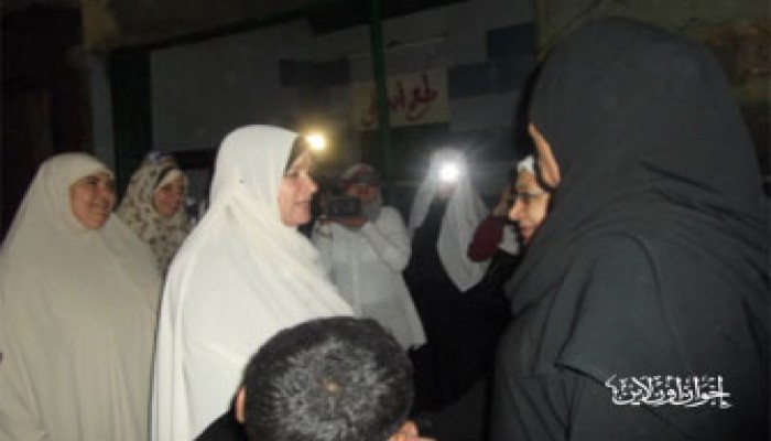 آمال عبد الكريم تزور نادي الصيد ومنطقة الدقي