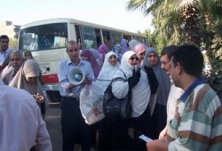 نشاط مكثف لمرشحة الإخوان بالبحيرة