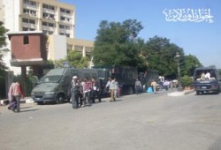 الأمن يمنع تقديم أوراق مرشحي سوهاج