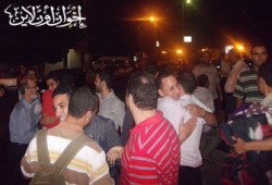 استقبال شعبي لإخوان الإسكندرية الـ"70" المفرج عنهم