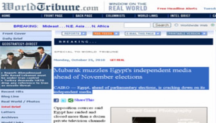 "وورلد تريبيون": الحكومة المصرية تخرس الإعلام قبل الانتخابات