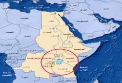 خريطة المستفيدين من انفصال جنوب السودان