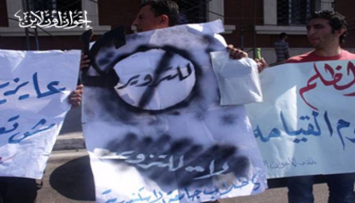 طلاب اتحاد بني سويف يفضحون "تزوير الانتخابات"