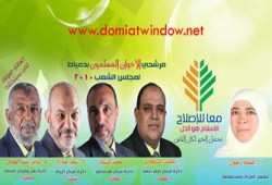 الترويج لمرشحي الإخوان بدمياط على "الفيس بوك"
