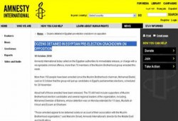 "العفو الدولية" تطالب النظام بالإفراج عن معتقلي الانتخابات