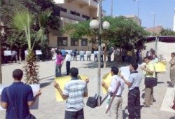 طلاب "هندسة الزقازيق" يتضامنون ضد اعتقال زملائهم