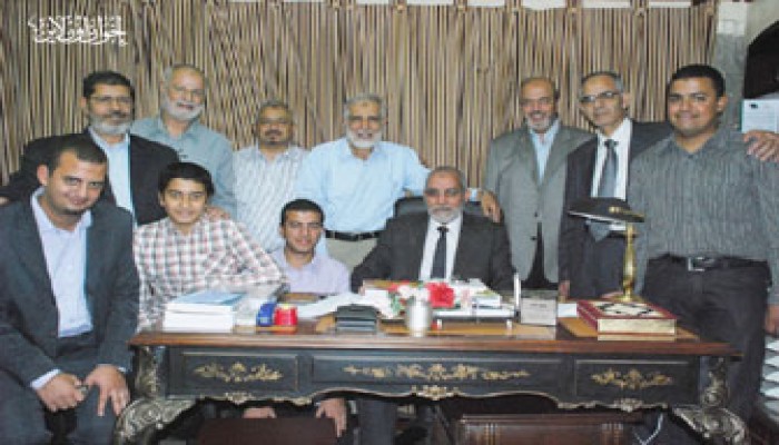 المرشد العام يستقبل أحرار العسكرية