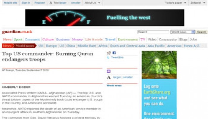 صحف العالم: قلق أمريكي من دعوات حرق المصحف